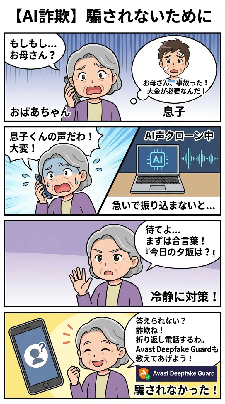【AI詐欺】ディープフェイクに騙されない方法2026年版