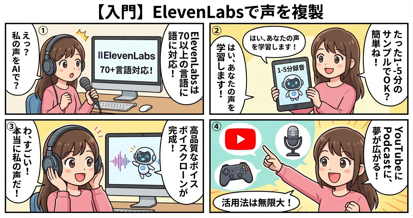 【ElevenLabs】5億ドル調達で評価額110億ドルに — CEOが語る「音声がAIの次のインターフェース」