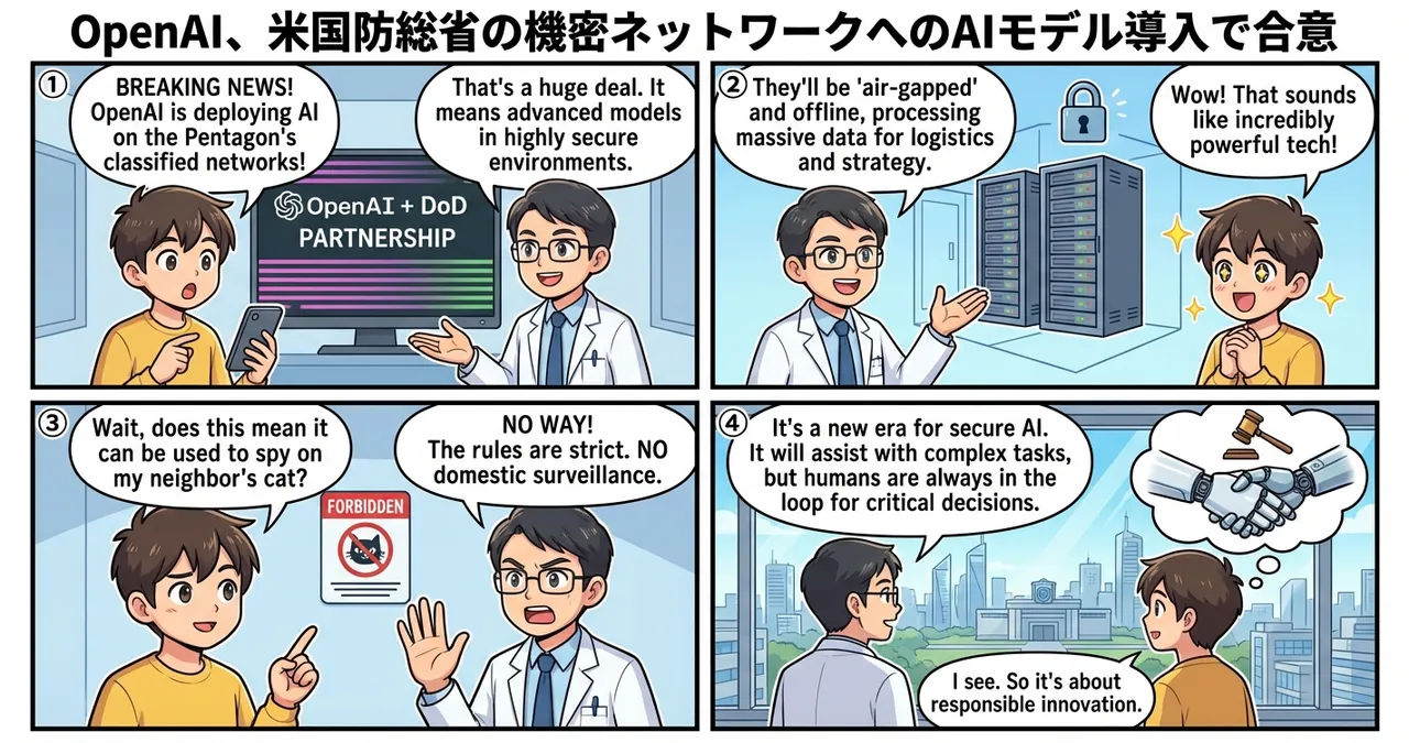 [OpenAI] OpenAI to Deploy AI Models on Pentagon's Classified Networks