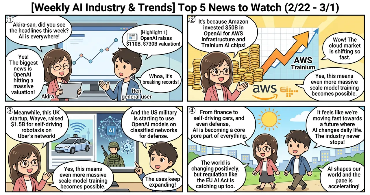 [Weekly AI Industry & Trends] Top 5 News to Watch (2/22 - 3/1)