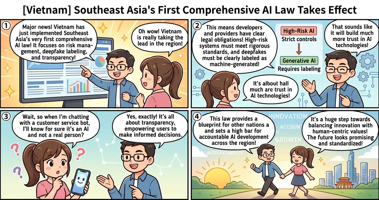 [Vietnam] Southeast Asia's First Comprehensive AI Law Takes Effect