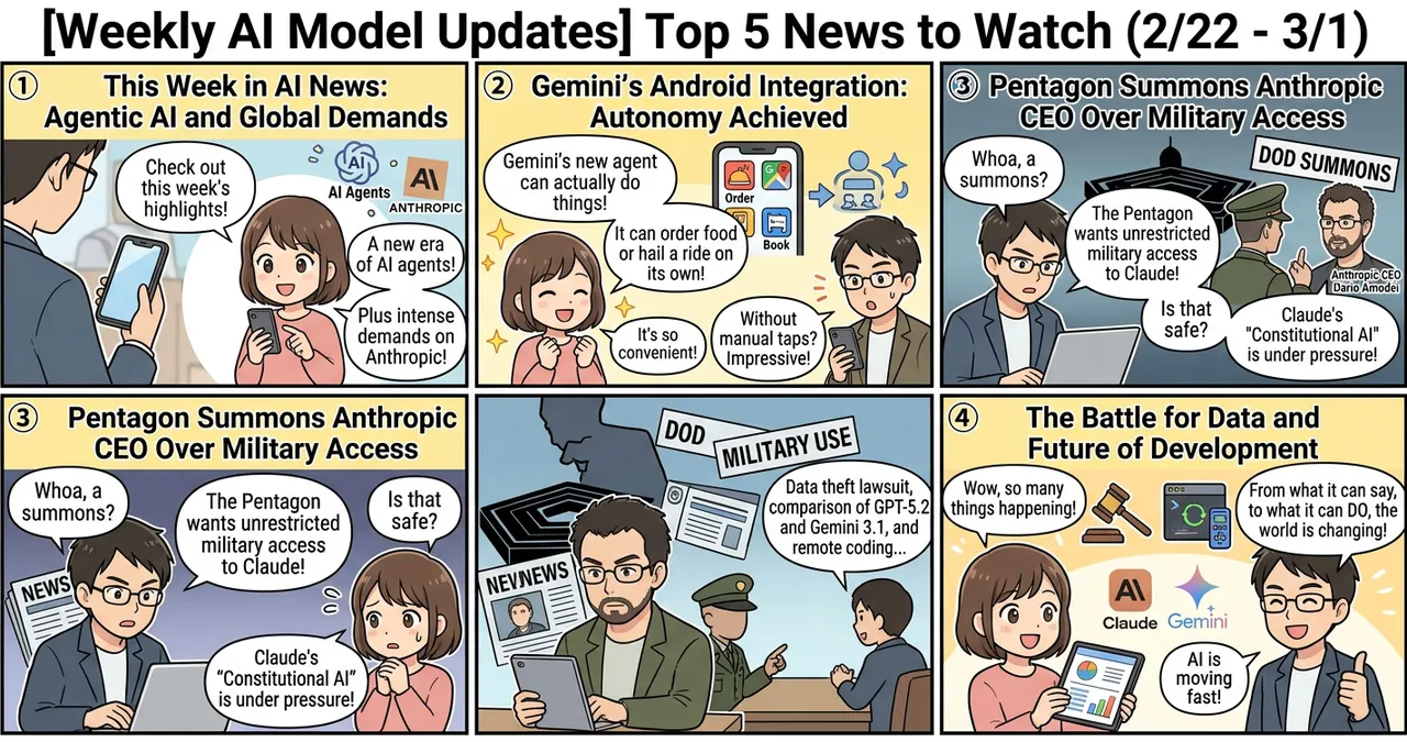[Weekly AI Model Updates] Top 5 News to Watch (2/22 - 3/1)